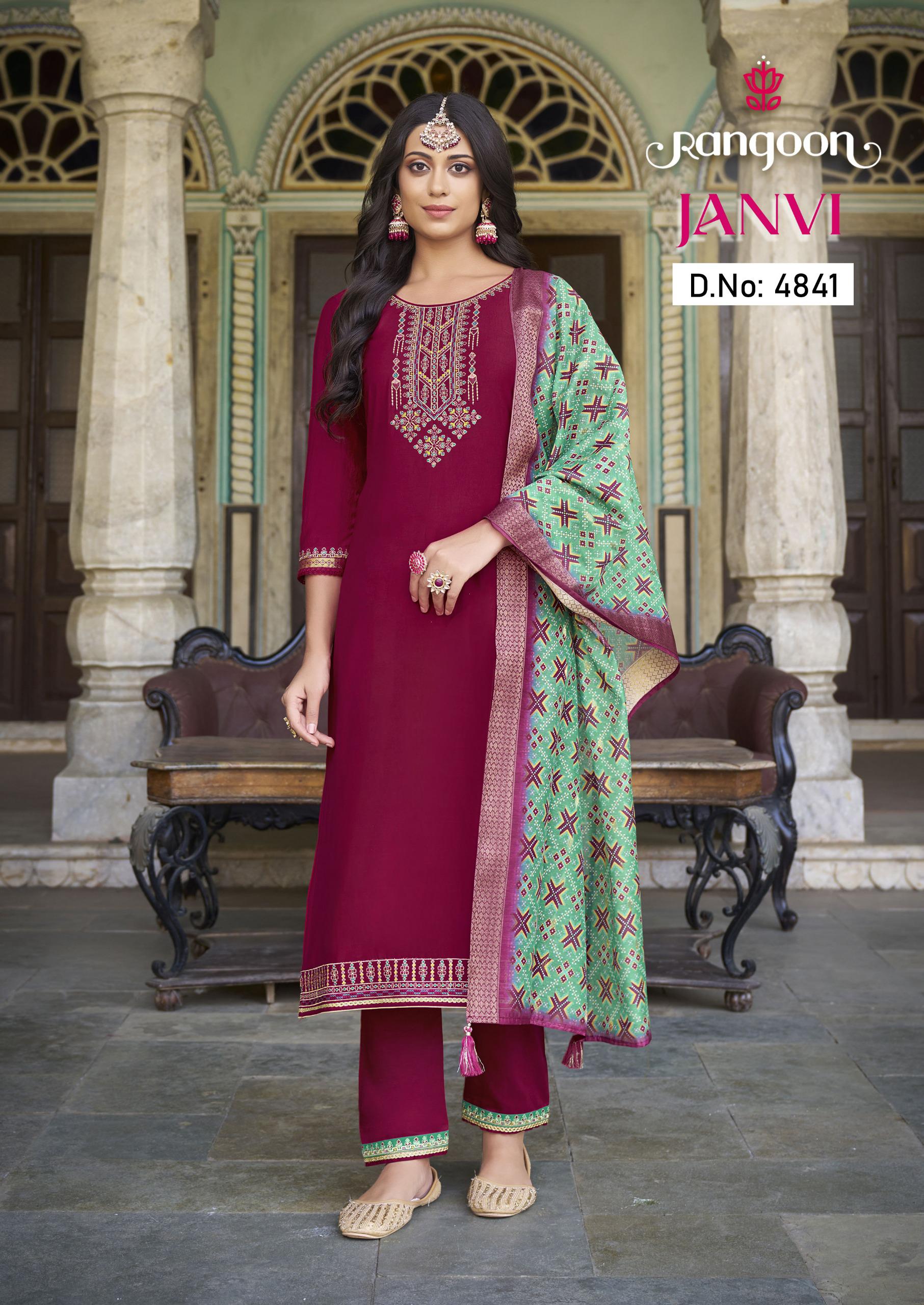 Janvi 4841 Savri Janvi Suit 555000001 - Image 1
