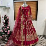 GF-6 Lehnga - Magenta Colour