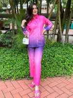 Printed cotton Shirt with Pant - Image 4