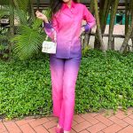 Printed cotton Shirt with Pant