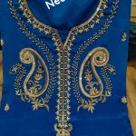 Allover natural crepe suit 555000033