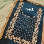 Natural crepe allover suit 555000036